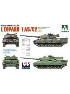 Takom - Main Battle Tank Leopard 1 A5/C2 2 in 1