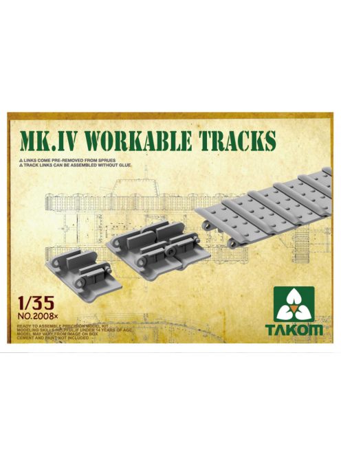 Takom - Mark IV Workable Tracks