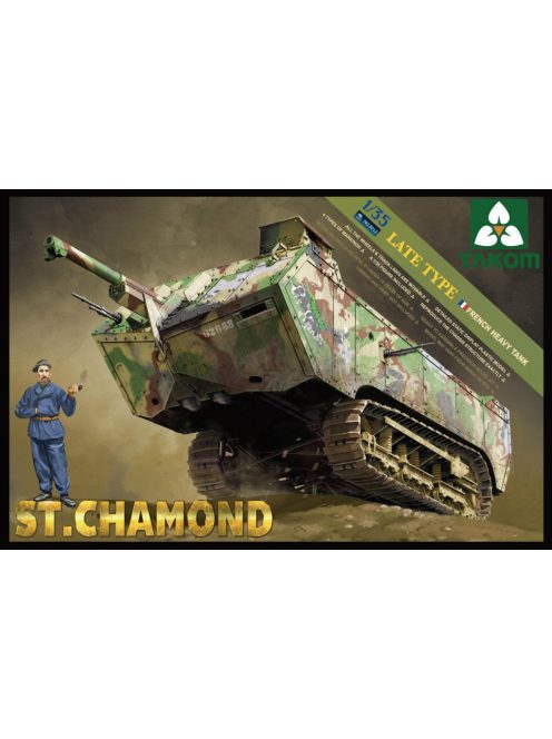 Takom - French HeavyTank St.Chamond Late Type