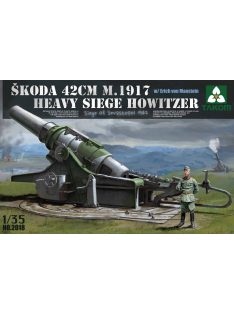   Takom - Sˇkoda 42cm M.1917 Heavy Siege Howitzer with Erich von Manstein