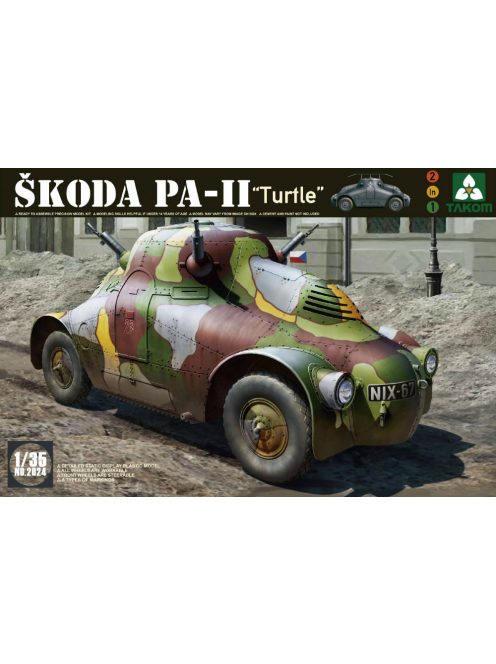 Takom - WWII Skoda PA-II (Turtle)