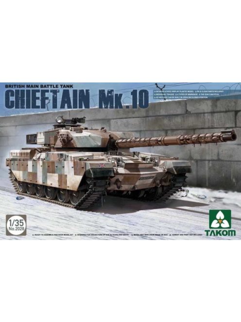 Takom - British Main Battle Tank Chieftain Mk.10