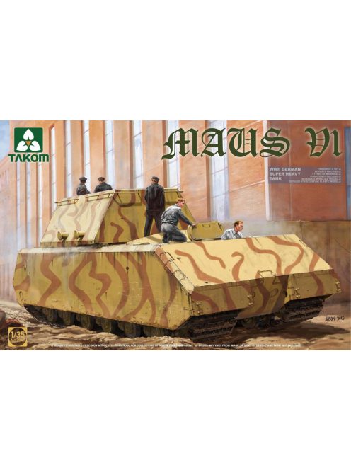 Takom - WWII German Super Heavy Tank Maus V1