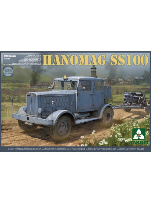 Takom - WWII German Tractor Hanomag SS100