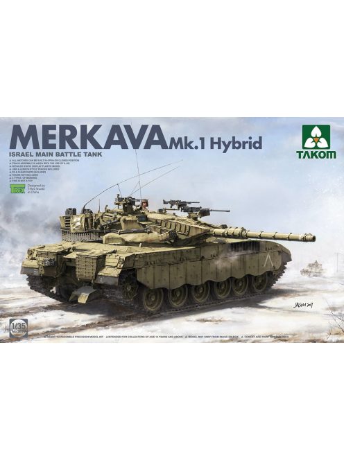 Takom - Israeli Main Battle Tank Merkava 1 Hybird