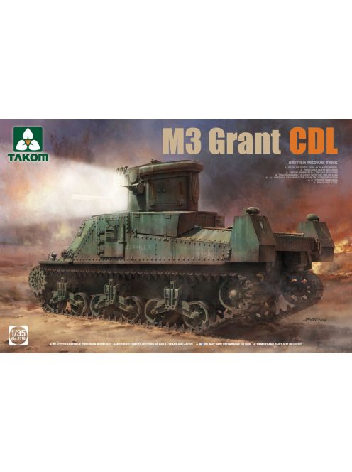 Takom - M3 Grant CDL British Medium Tank