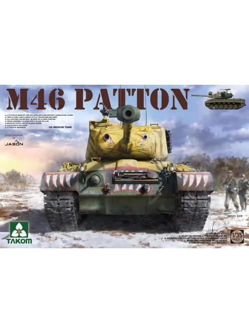 Takom - US  MEDIUM  TANK M-46  PATTON