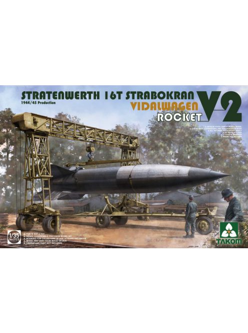 Takom - Stratenwerth 16t Strabokran 1944/45 Production / V-2 Rocket/ Vidalwagen