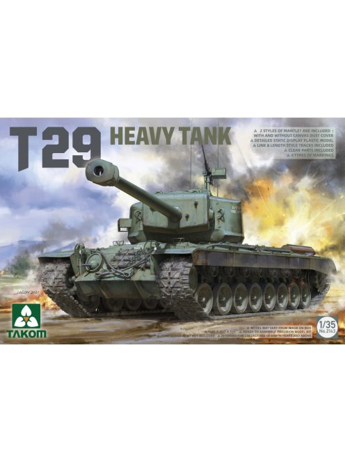 Takom - U.S. Heavy Tank T29