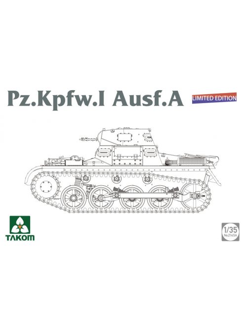 Takom - Pz.Kpfw. I Ausf. A  - Limited Edition