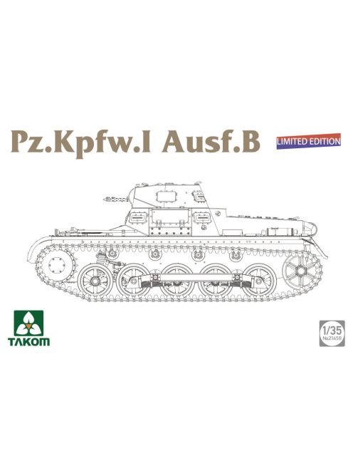 Takom - Pz.Kpfw.I Ausf. B （Limited edition)