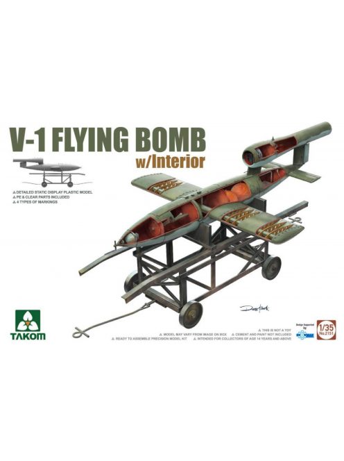 Takom - V-1 FLYING BOMB w/Interior