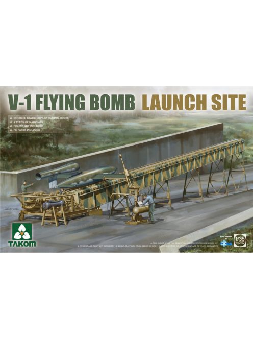 Takom - V-1 FLYING BOMB  LAUNCH SITE