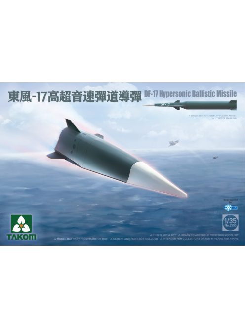 Takom - DF-17 Hypersonic Ballistic Missile