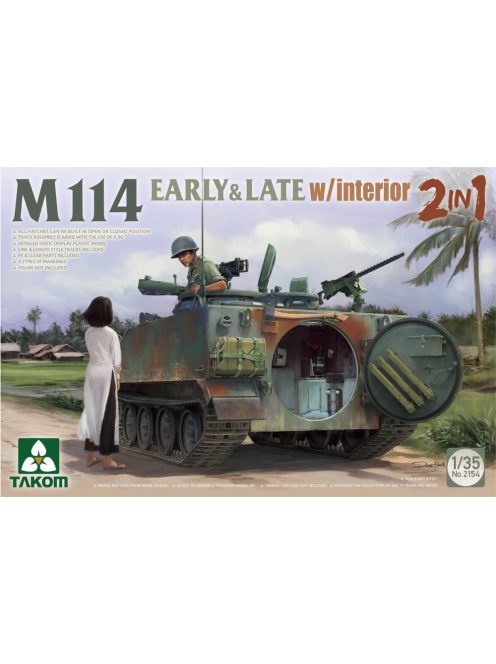 Takom - M114 EARLY & LATE w/interior 2 in 1