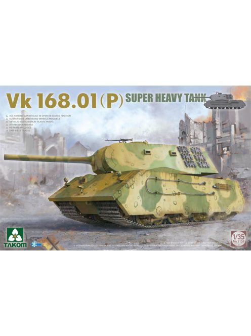 Takom - Vk 168.01(P) Super Heavy Tank