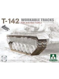 Takom - T-142 WORKABLE TRACKS FOR M48/M60 FAMILY