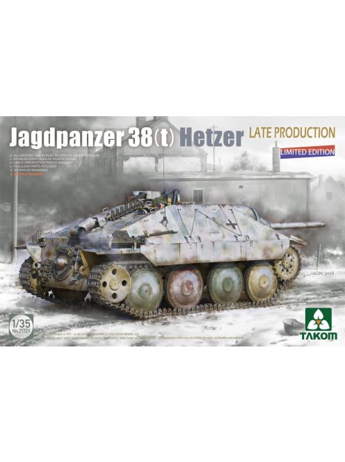 Takom - Jagdpanzer 38(t) Hetzer Late Production (Limited Edition)