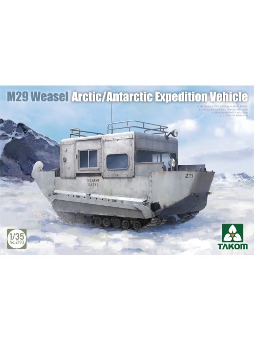 Takom - M29 Weasel Arctic/Antarctic Expedition Vehicle