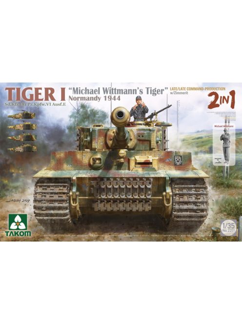 Takom - Tiger I  Sd.Kfz.181 Pz.Kpfw.Vi Ausf.E    “Michael Wittmann'S Tiger" Norm