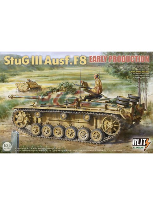 Takom - Stug III Ausf.F8 Early Prodution