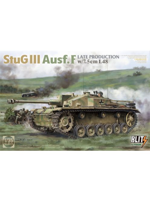 Takom - StuG III Ausf. F w/7,5 cm L48 Late Production