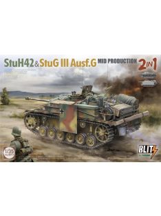 Takom - StuH42&StuG III Ausf.G Mid Prodution 2 in 1