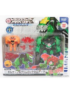   Takara-Tomy - Takara-Tomy Transformers Volcano Grimlock Cm. 12.0 Green Black Orange