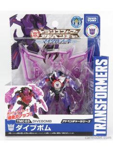   Takara-Tomy - Takara-Tomy Transformers Adventure Tmc03 Daibubomu Cm. 6.0 Purple Black