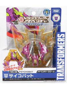   Takara-Tomy - Takara-Tomy Transformers Adventure Tmc06 Psyco Bat Cm. 5.5 Lillac Gold