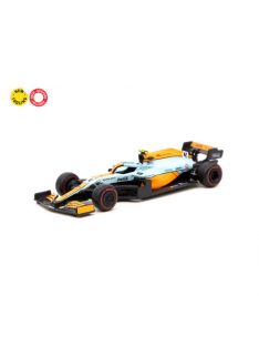   Tarmac - 1:64 Mclaren Mcl35M Monaco Grandprix 2021 #4 Lando Norris, Gulf Blue/Orange - Tarmac