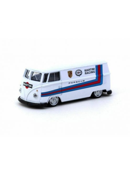 Tarmac - 1:64 Volkswagen T1 Panel Van Martini Racing, White/Blue/Red