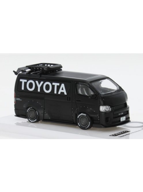 Tarmac - Toyota Hiace Widebody, schwarz, 1:64