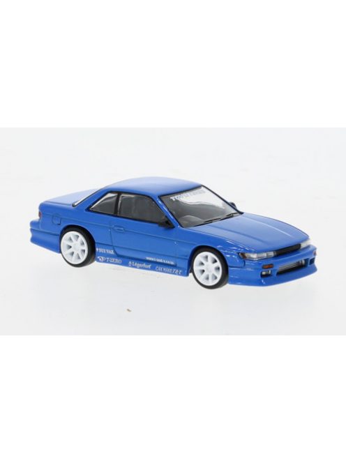 Tarmac - Nissan Silvia (S13) Vertex, blau, 1:64