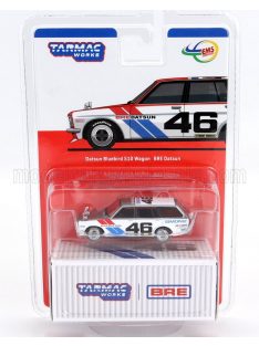   Tarmac - DATSUN 510 BLUEBIRD N 46 SW STATION WAGON 1971 SILVER WHITE BLUE