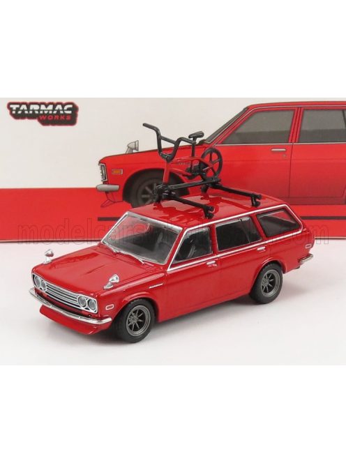 Tarmac - DATSUN 510 BLUEBIRD SW STATION WAGON 1971 RED