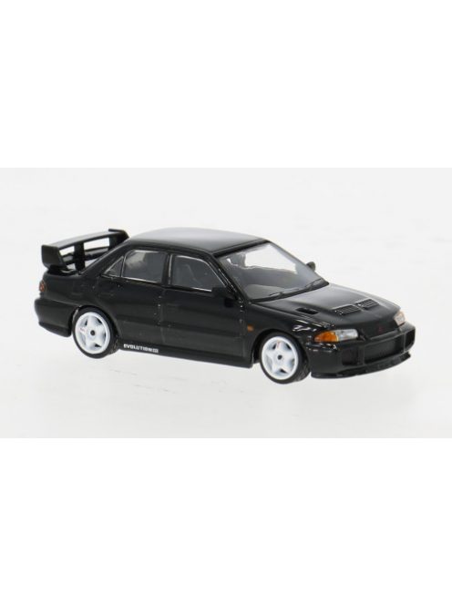 Tarmac - Mitsubishi Lancer GSR Evolution III, schwarz, 1:64