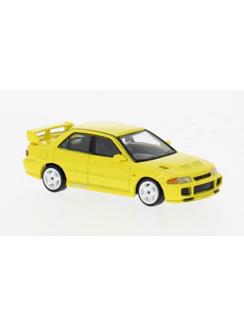 Tarmac - Mitsubishi Lancer GSR Evolution III, gelb, 1:64