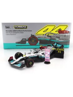   Tarmac - MERCEDES GP F1 W13E TEAM MERCEDES-AMG PETRONAS F1 N 44 2nd BRAZILIAN GP 2022 LEWIS HAMILTON SILVER GREEN