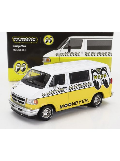 Tarmac - DODGE RAM 150 VAN MOONEYES 1996 WHITE YELLOW