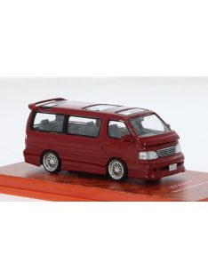 Tarmac - Toyota Hiace Waggon Custom, dunkelrot, 1:64