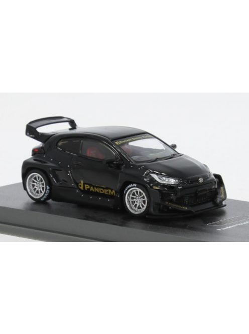 Tarmac - Toyota GR Yaris Pandem, schwarz, 1:64