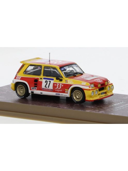 Tarmac - Renault 5 Maxi Turbo, Rallye WM, Tour de Corse, 1985, 33 Export, #27, 1:64