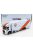 Tarmac - MITSUBISHI FUSO TRUCK CAR TRANSPORTER GULF RACING LIVERY 4-ASSI 2023 - CARS NOT INCLUDED LIGHT BLUE ORANGE