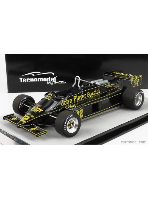 Tecnomodel - Lotus F1 87 N 12 Las Vegas Gp 1981 N.Mansell Black