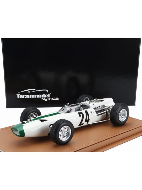 Tecnomodel - BRM F1  P261 N 24 BELGIUM GP 1965 BOB BONDURANT WHITE GREEN