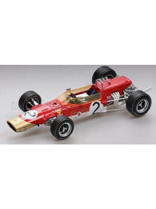 Tecnomodel - LOTUS F2  48 N 2 HOCKENHEIM GP 1968 GRAHAM HILL RED GOLD WHITE