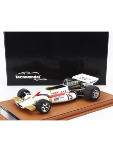   Tecnomodel - BRM F1  P160 N 15 MONACO GP 1971 PEDRO RODRIGUEZ WHITE RED GOLD