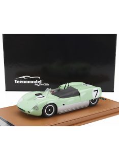   Tecnomodel - LOTUS 19 N 7 WINNER USAC ROAD RACING CHAMPIONSHIP LAGUNA SECA 1961 STIRLING MOSS LIGHT GREEN SILVER