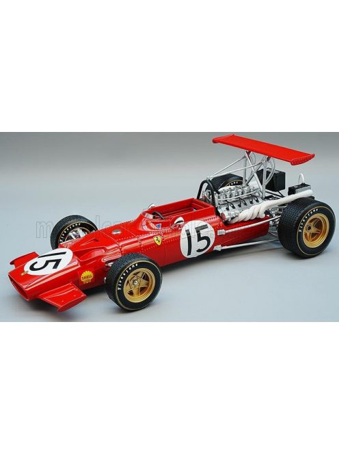 Tecnomodel - FERRARI F1  312 N 15 SPAIN GP 1969 CHRIS AMON RED